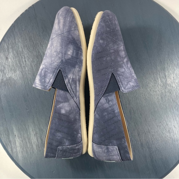 Navy Tie-Dye Woven Redondo Espadrille TOMS - Picture 5 of 8